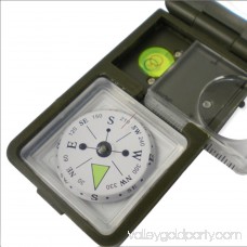 Multifunction 10 in 1 Outdoor Military Camping Hiking Survival Tool Compass Kit 569000394